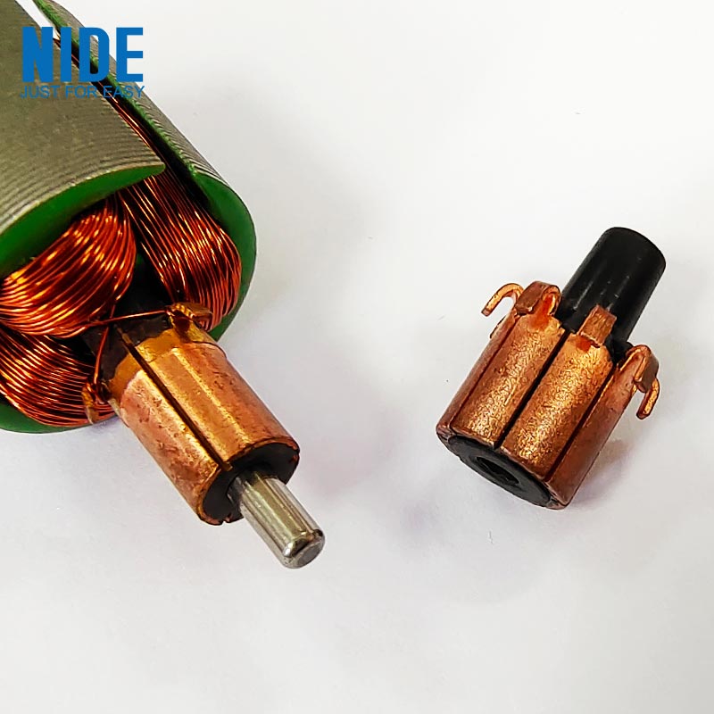 Mini Drill Motor Motor Commutator Għal Għodod tal-Enerġija